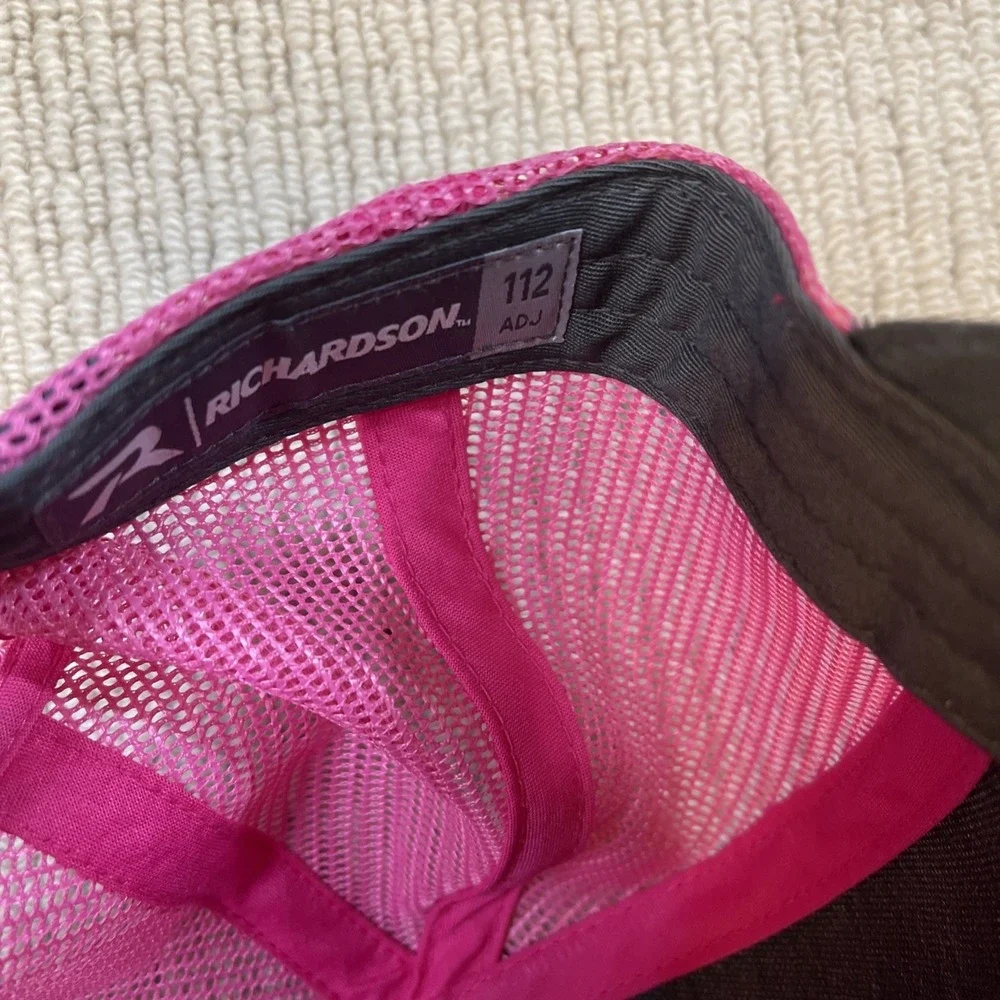 STLHD Standard Pink Gray Trucker Hat Fishing